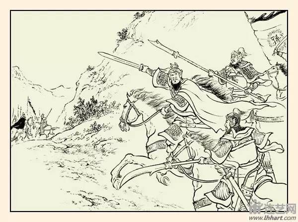 九轩征南擒方腊连环画之三,三国故事图文