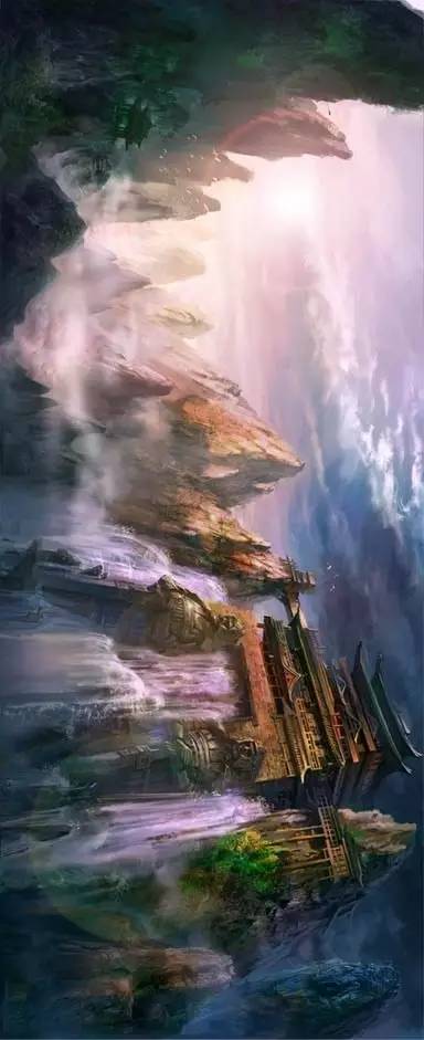 一组非常有意境的动画场景