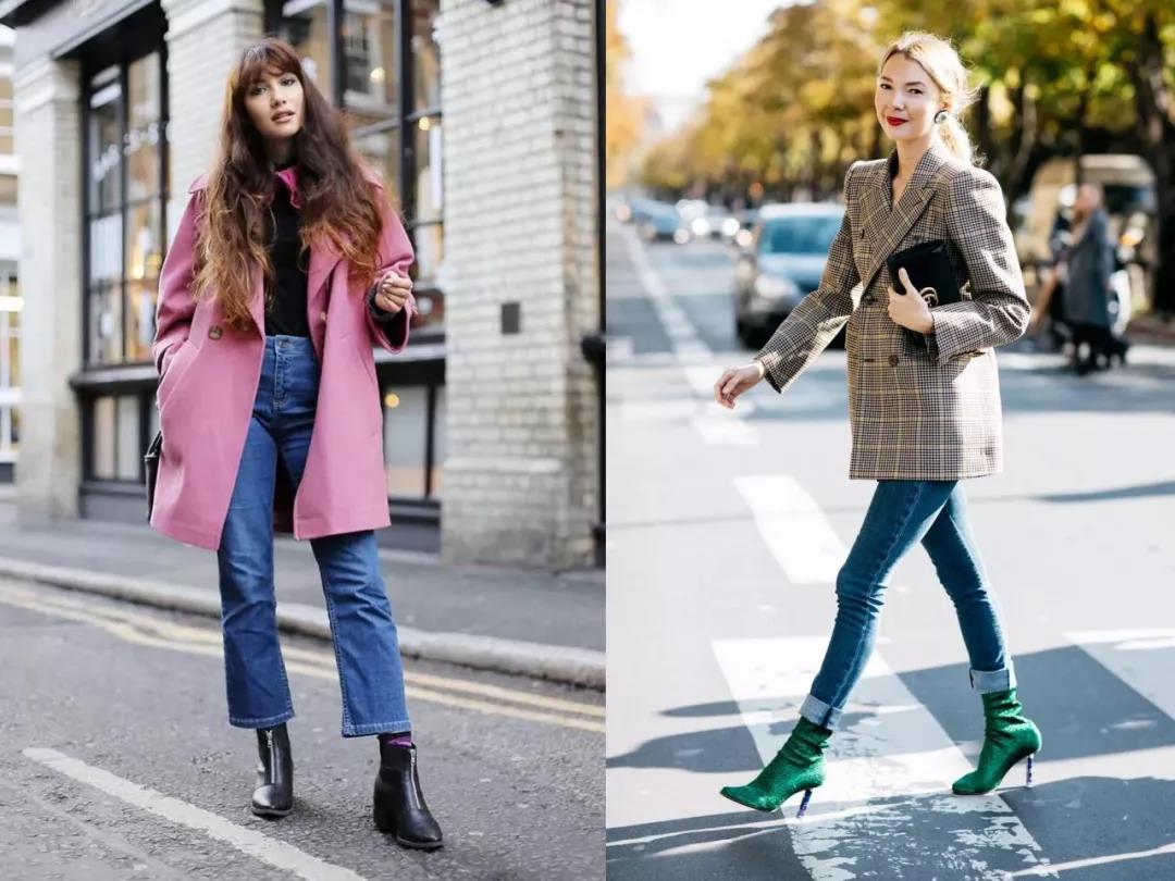 冬天穿短靴怎么搭配好看,冬季短靴穿起来