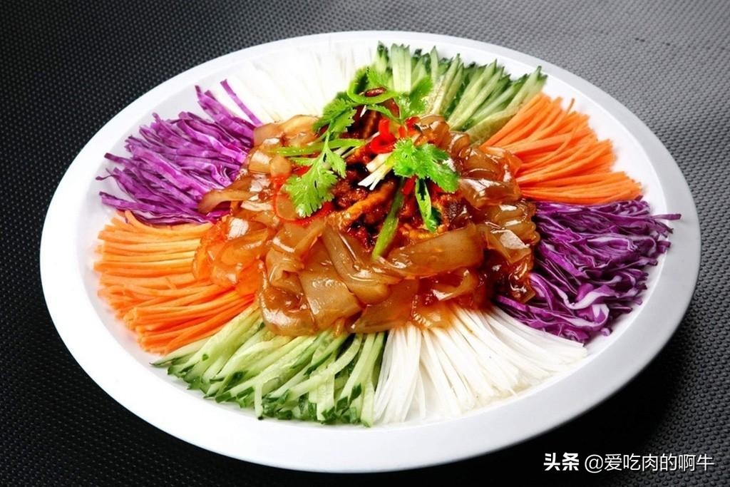 夏日必备食谱凉拌东北大拉皮,春节凉拌菜推荐凉拌拉皮