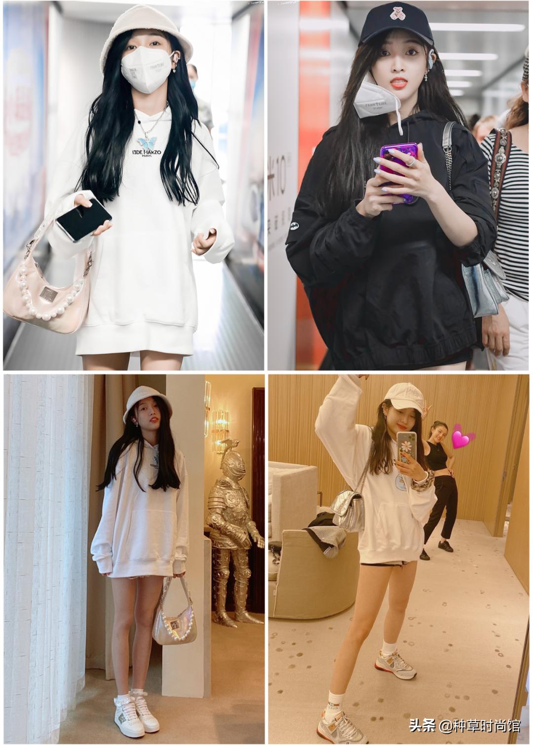 秋冬新款上新卫衣穿搭,今年秋款卫衣的流行款式