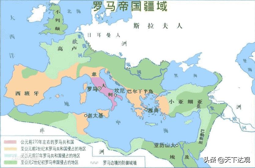 古罗马到罗马帝国灭亡存在多少年,罗马帝国时期的历史和影响