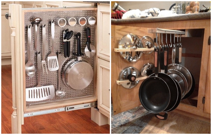 厨房地柜90度转角收纳,厨房深柜地柜收纳