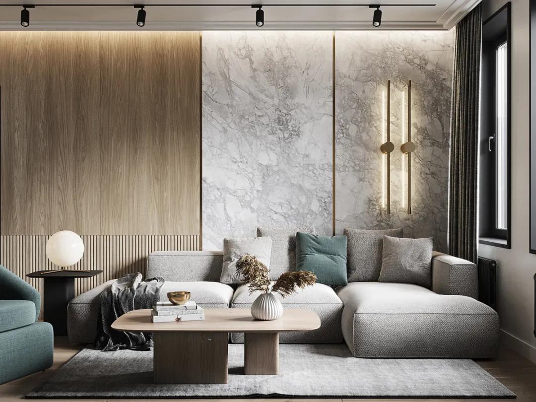 客厅装修设计高级感大气,客厅极简高级感设计