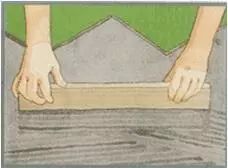 道路卵石地面铺装,鹅卵石路干铺装方法