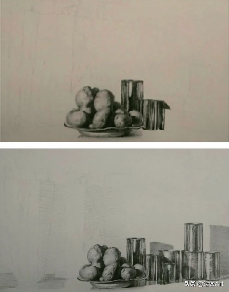 素描如何避免粗糙,素描怎么能防止画花