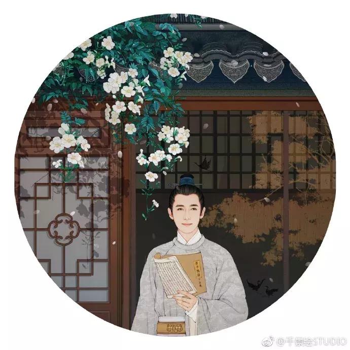 100张绝美古风女手绘简单铅笔,古风6-12岁手绘漫画人物超简单