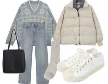 白色上衣怎么穿搭好看,白色毛毛衣服怎样穿搭