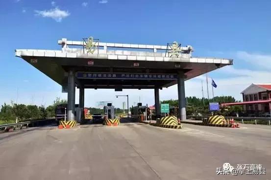 张石高速哪个收费站可以掉头,张石高速各个收费站路线图