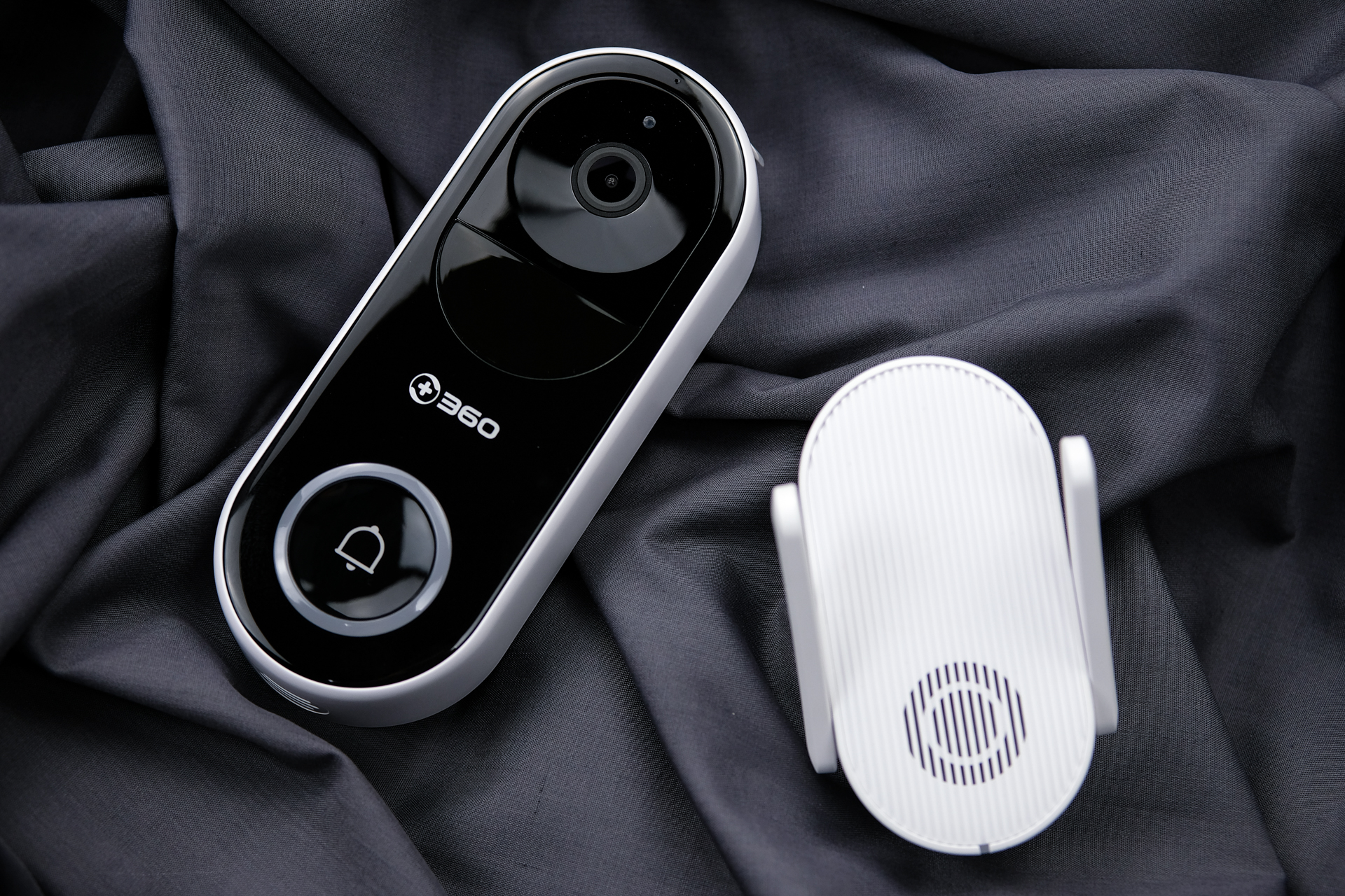 360可视猫眼门铃安装,360可视门铃电子猫眼监控摄像头