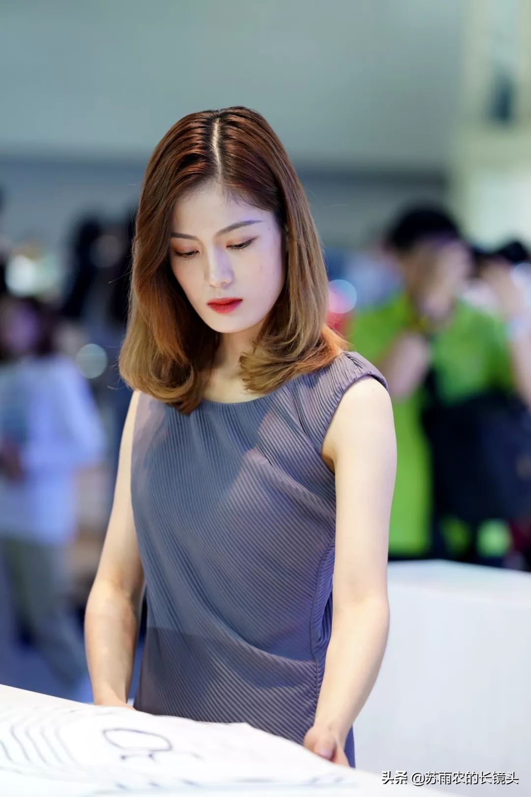 广州车展前台视频,广州车展现代展台前台