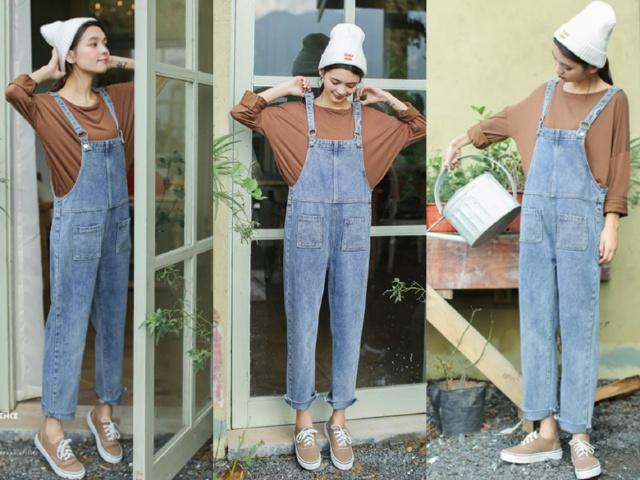 背带裤穿搭小个子2022年,小个子能穿背带裤吗