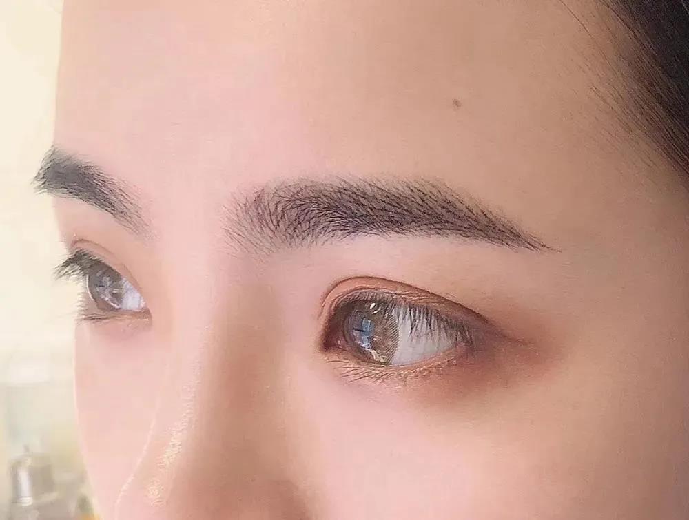 线条眉纹绣操作教程,纹绣机器做眉不上色