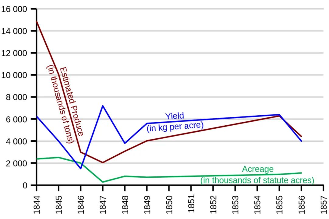 爱尔兰饥荒是由什么引起的,爱尔兰的饥荒是怎么回事