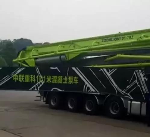 世界上最长的泵车400米图片,世界上最长的泵车400米图片高清