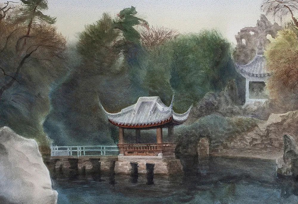 冼东文：寻找西施（蠡园情）