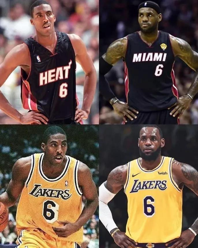 老詹换队,老詹改号码