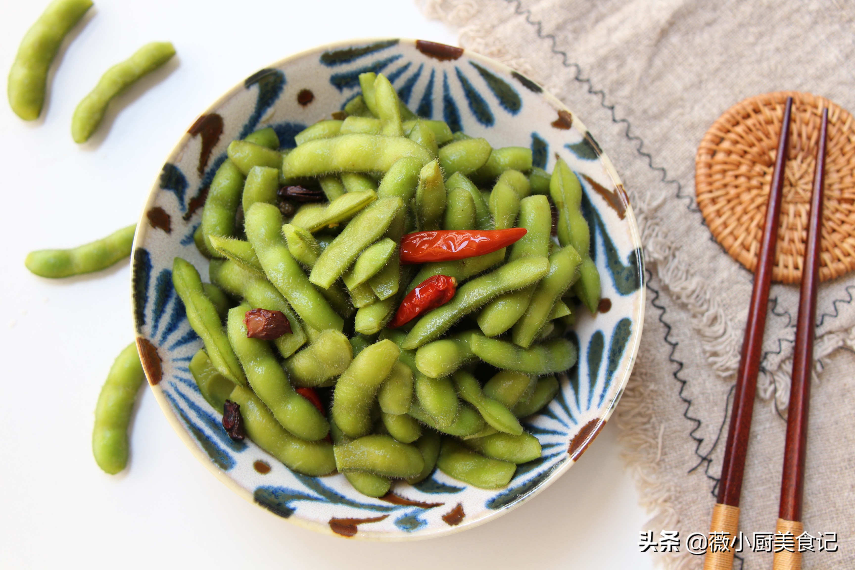 卤毛豆要不要焯水,卤毛豆软烂入味