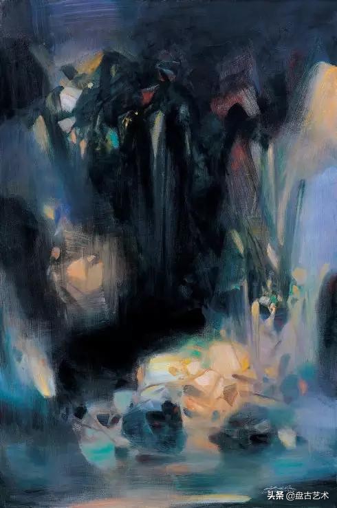手绘油画中的梦幻世界——盘古艺术