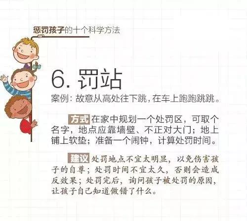惩罚小孩最有效的方法,惩罚孩子的十个有效方法