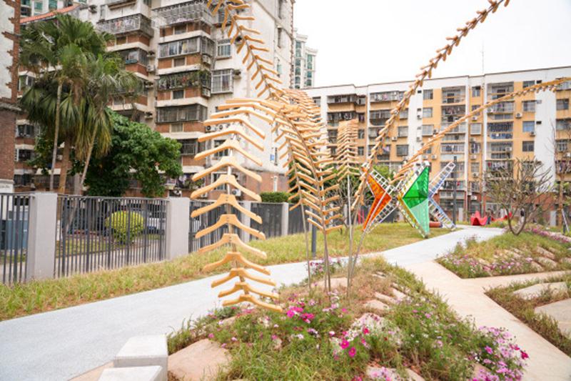 梅林附近的公园,梅林新开的公园