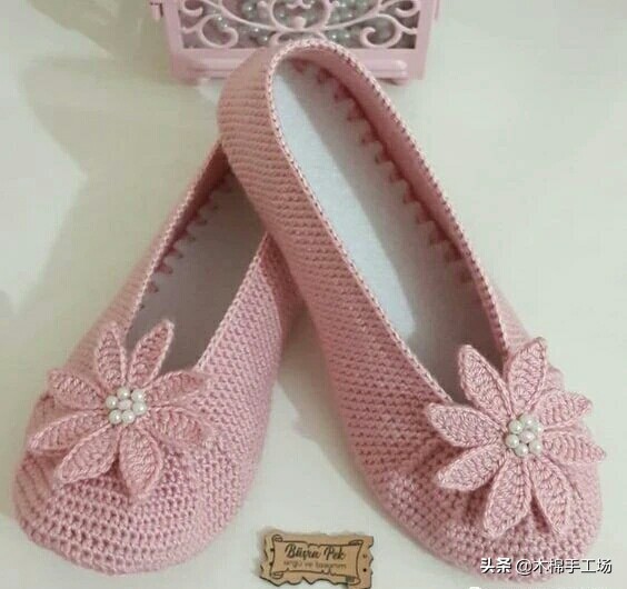 春天来了给自己添一双好鞋吧,春夏鞋子钩单鞋简单钩法