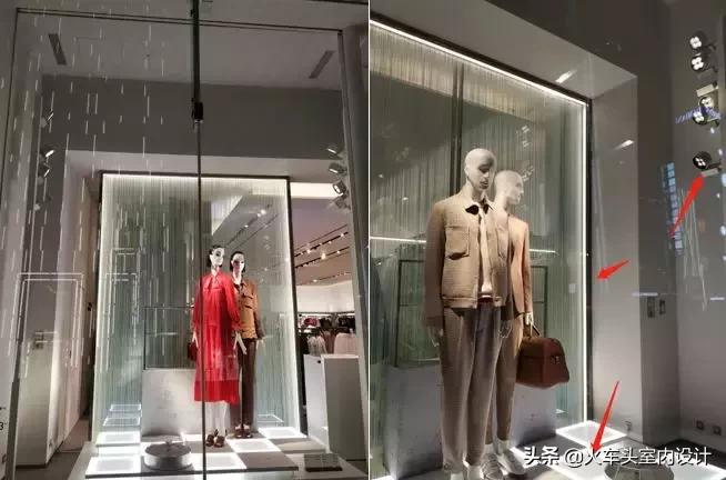 lvgucci等奢侈品门店设计,lv奢侈品店灯光设计