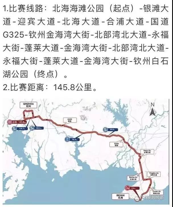 环广西赛事,2018环广西第六赛段