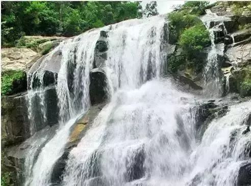 海南白沙红坎瀑布景区,海南最大的瀑布是哪个