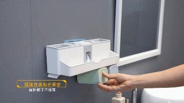 洗漱台不够大乱糟糟的,洗漱台乱七八糟