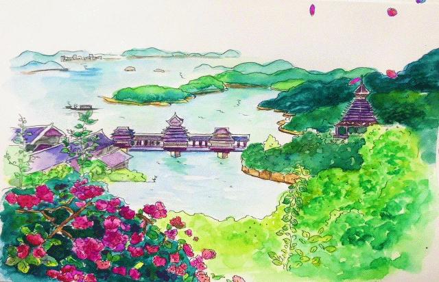 贵阳奥林匹克体育中心周围景点,贵阳体育馆全景图