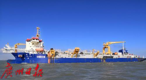 亚洲大型挖泥船,亚洲最大绞吸挖泥船