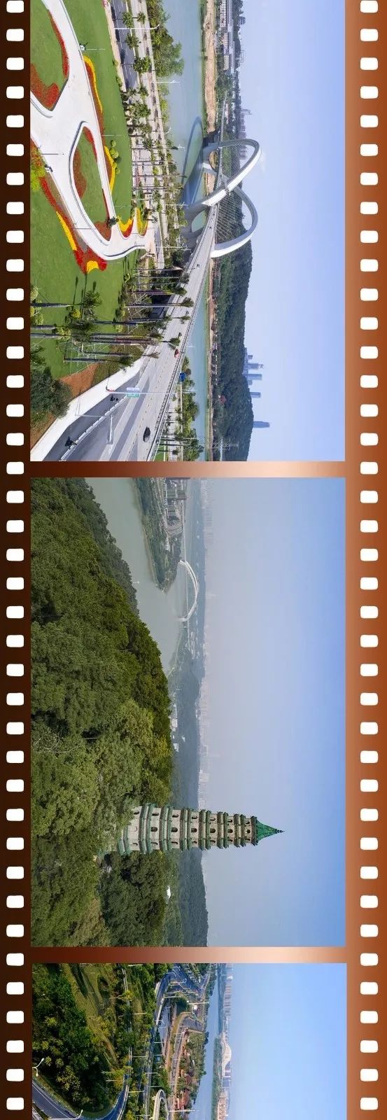 百里秀美邕江景区全景导览图,百里秀美邕江风景如诗如画