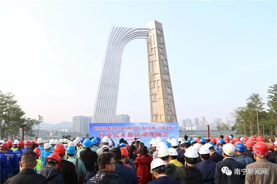 百里秀美邕江景区全景导览图,百里秀美邕江风景如诗如画