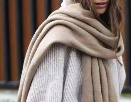 来自海拔1500米的阿尔巴斯白山羊绒围巾—羊绒界的“爱马仕”