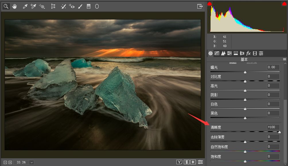 清晰度和锐化对比图,清晰度和锐化两个都需要调整么