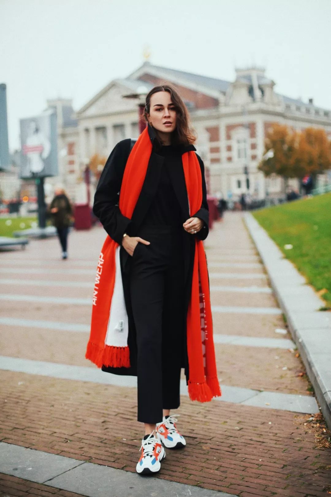 简单又好看的围巾多种造型,又好看又洋气的围巾