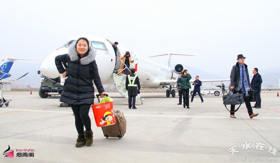 天水机场2008年9月28日通航,天水机场的历史