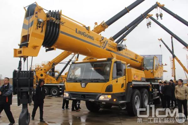 柳工tc800c6吊车,柳工首批tc800c5汽车起重机