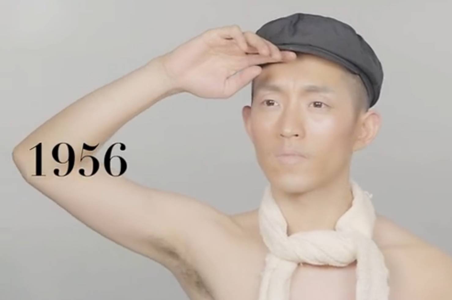 100年间中国男人发型变化原视频,男士发型变化