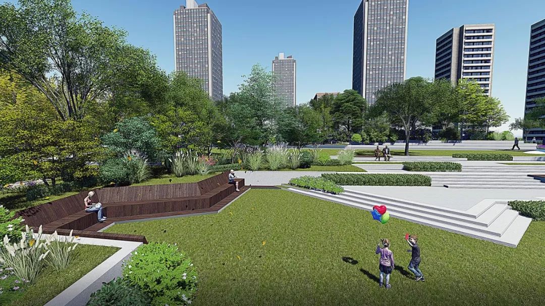 下沉空间的完美演绎｜上海虹桥协信中心