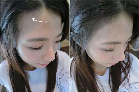 额前长小碎发,额前小碎发往后长