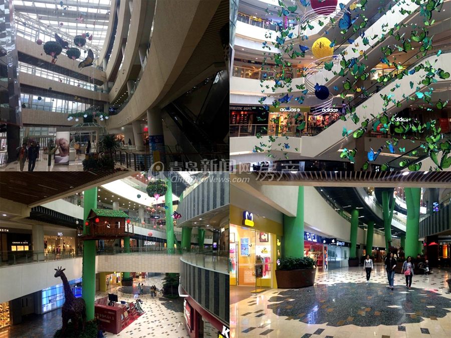 一站承包吃喝玩乐青岛最火爆商场你都打卡了吗