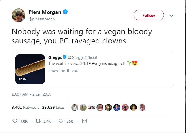 英国素食香肠卷引发的口水战:素食到底是更健康还是更垃圾?