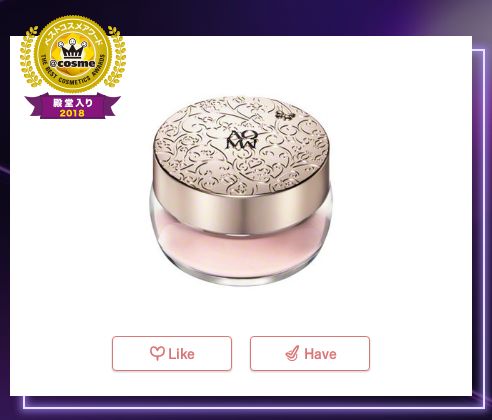 日本cosme美容大赏榜单,2018cosme