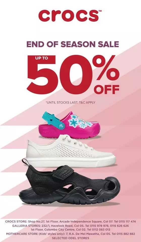 兰卡购物｜劲爆折扣，低至五折：ArmaniExchange/Swarovski/Fossil/Nike/Levis