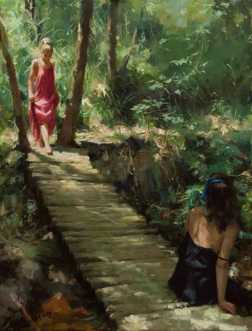 西班牙两位绘画大师笔下的曼妙形体，美的远远超乎你的想象