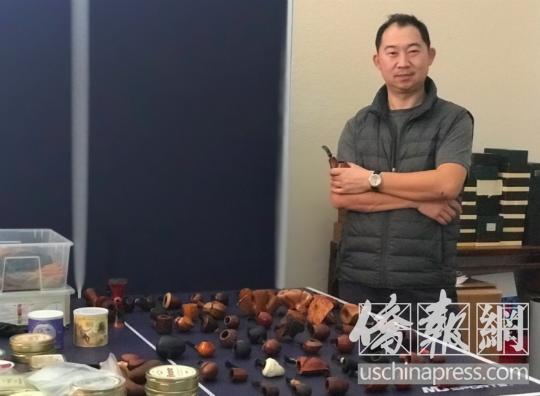 烟斗镶嵌艺术,石楠木烟斗艺术