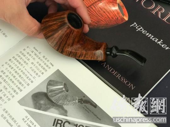 烟斗镶嵌艺术,石楠木烟斗艺术