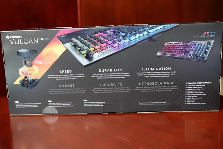 感受工匠精神——德国冰豹Vulcan120Aimo机械键盘开箱